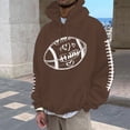 thumbnail image 1 of WILLBEST Sudaderas En Pareja Sudadera con Capucha para Hombre, con Estampado De Fútbol, Informal, Holgada, Cómoda, De Manga Larga, Suave para Otoño e Invierno, para Uso Diario Mediana​​, 1 of 3