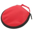 thumbnail image 1 of KAKOWELY Petit Étui Rond pour CD, Sac de Rangement pour CD, Support de Disque DVD, Capacité 20, 6.3x"X5.91"X0.79 Pouces, 1 of 4