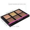 thumbnail image 4 of SHANY Powder Contour & Highlight Makeup Palette with Mirror - 6 Color Contour Palette - CONTOUR, 4 of 9
