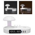 thumbnail image 4 of Charging Lamp Clock, Night Light Clock  Digital Display 100-240V 6 USB Port  For Bedroom US Plug, 4 of 8