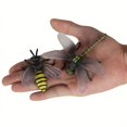 thumbnail image 4 of 12 Pcs Figurines d'Animaux Miniatures - Jouets Éducatifs d'Halloween! la ferme, 4 of 5