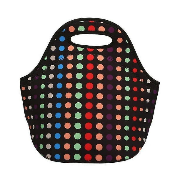 Neoprene Lunch Tote Bag Insulated Waterproof Lunch Box for Women Adults Kids