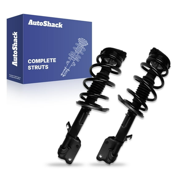 AutoShack Front Complete Strut & Coil Spring | Replacement for 2013-2020 Nissan NV200 | 2-PC