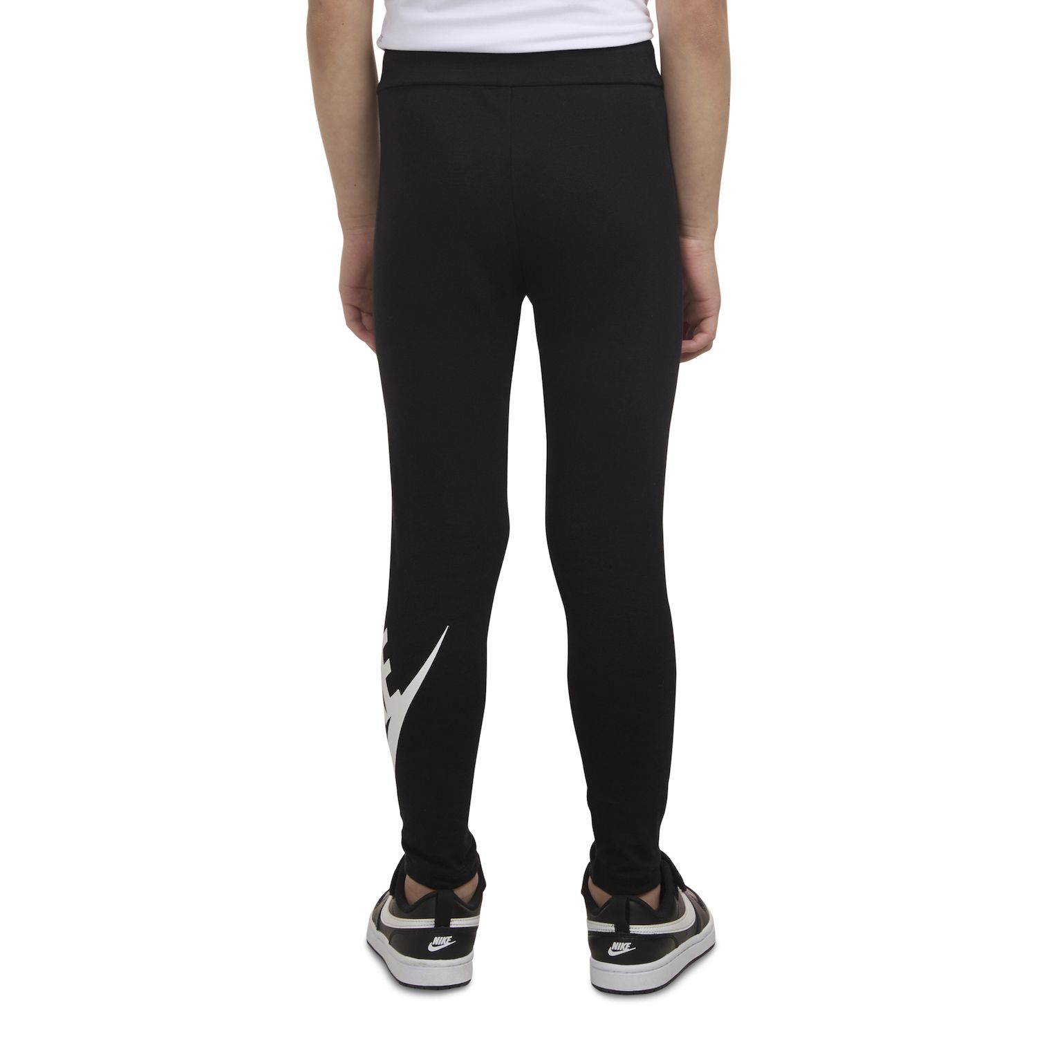 Nike Club Girls' High Rise Leggings Black photo 2