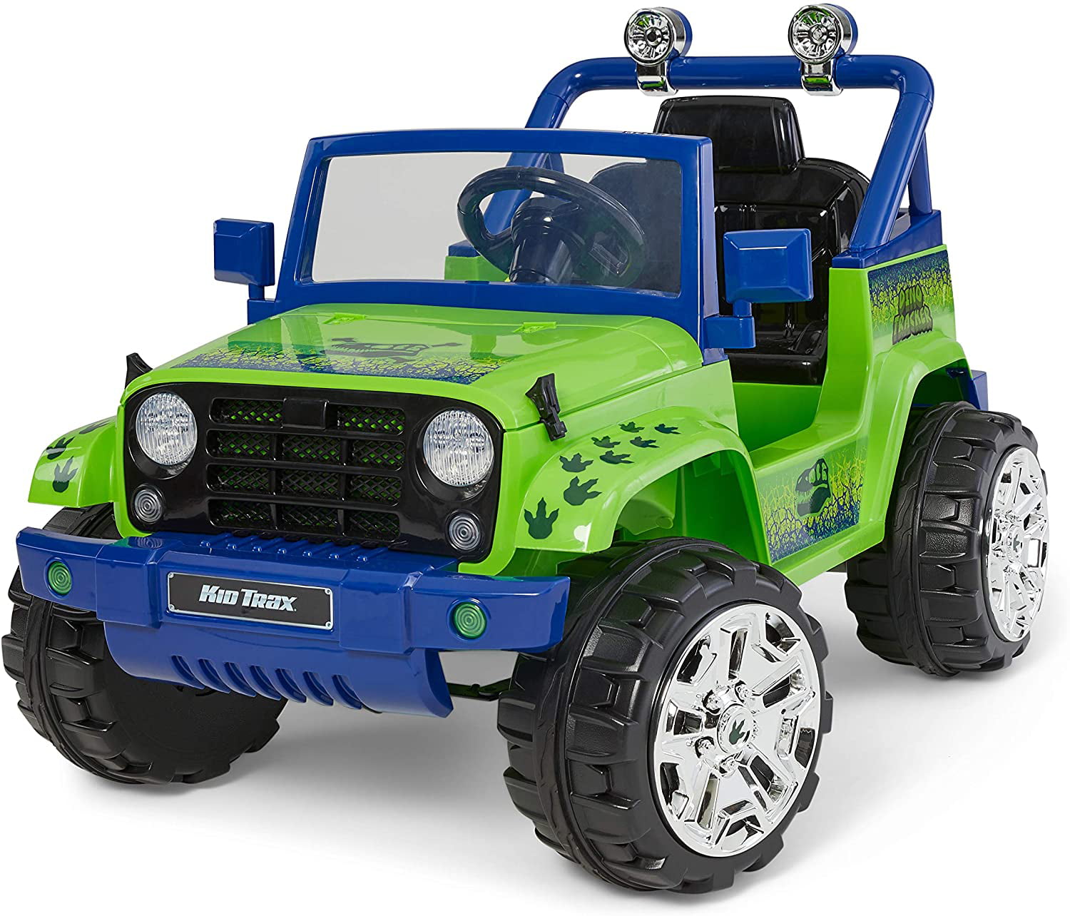 Kid Trax 4x4 Tracker Electric Ride On Toy, 3-5 Years Old, 6 Volt, Max ...