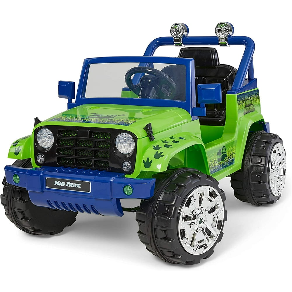 Kid Trax 4x4 Tracker Electric Ride On Toy, 3-5 Years Old, 6 Volt, Max ...