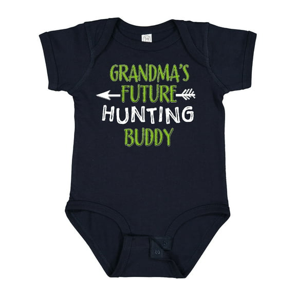 Inktastic Grandmas Future Hunting Buddy Boys or Girls Baby Bodysuit
