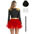 thumbnail image 2 of Linjinx Womens Outfit Magician Deluxe Set Carnival Fancy Dress up Theme Party Outfit Black L, 2 of 6