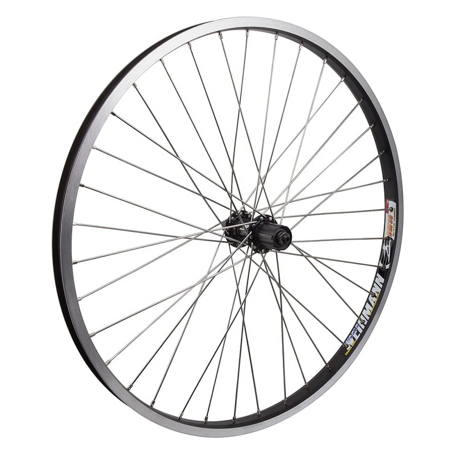 WM Wheel  Rear 26x1.5 559x24 Wei Dm30 Bk 36 Aly 8-10scas Bk 135mm 12gss