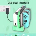 thumbnail image 3 of Soporte de carga del cargador del controlador del juego PG-9186A para Nintendo Switch Joy Con, 3 of 9