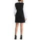 thumbnail image 3 of Vestido de Navidad Peter Pan para Mujeres INSPIRE CHIC, Vestido Mini de Manga Larga de Bloque de Color de los Años 60, Talla XS, Negro Sólido, 3 of 6