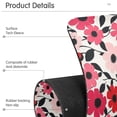 thumbnail image 4 of Yayeee Faucet Mat for Kitchen Sink 30" Diatomite Long Splash Guard Pad, Pink and Red Flowers, 2 Pack, 4 of 7