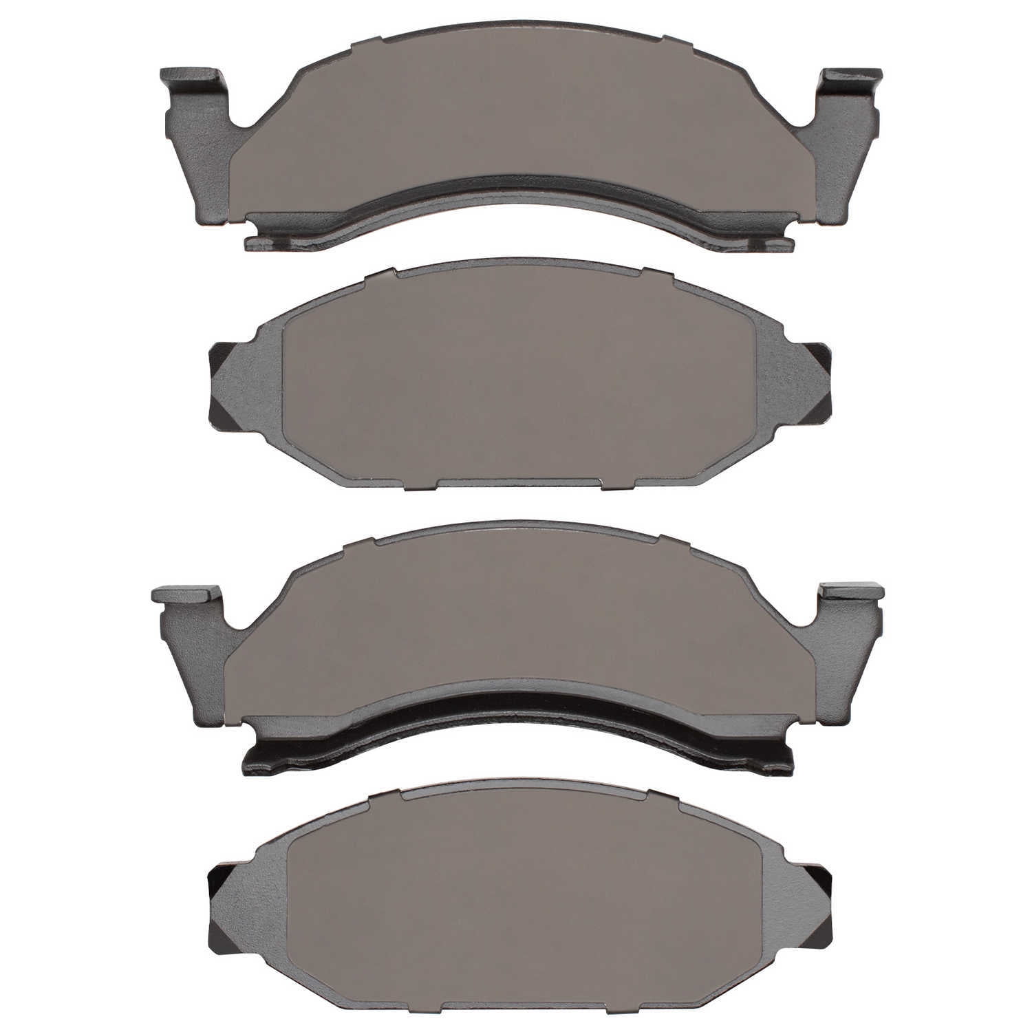 Dynamic Friction Company 1551-0375-00 DFC 5000 Advanced Brake Pads - Semi Metallic - OE Equivalent