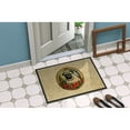 thumbnail image 6 of Carolines Treasures DAC2414MAT 18 x 27 in. Unisex Pug Christmas Flowers Doormat, 6 of 6