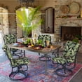 thumbnail image 4 of ARDEN 2-Pack Outdoor Patio Dining Chair Cushion, 20x44, Rain-Proof Seat Pad, Fade-Resistant Outdoor Cushion Onyx Cebu, 4 of 13