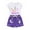 Multicolor, variant on YOUNGER TREE Baby Girl Summer Short Set Female Cute T-Shirt Shorts 2pcs Clothes Outfits