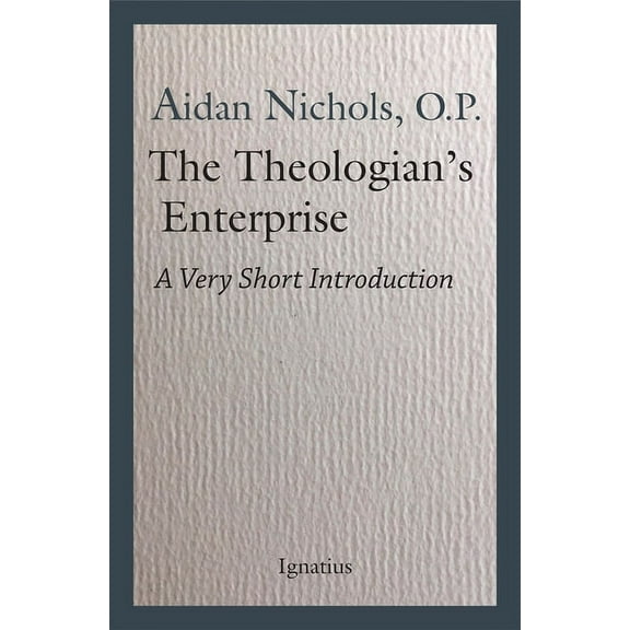 The Theologian's Enterprise: A Very Short Introduction, (Paperback)