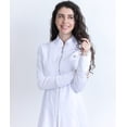 thumbnail image 2 of Bata de Laboratorio Médica Bleufox Altair Blanca Antifluido Repelente Mujer, 2 of 6