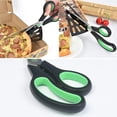 thumbnail image 3 of Professional Kitchen Scissors, High Quality Stainless Steel Blades Non-Slip Comfortable Grip Dishwasher Safe Scissors for Seamless One-Handed Operation, Designed for Culinary, 3 of 6