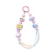 thumbnail image 1 of Llavero con cuentas llavero de coche pulsera con dijes de cuentas llavero brazalete pulsera de cadena Rosa, 1 of 8