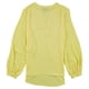 thumbnail image 2 of INC Blusa con cuello dividido para mujer, amarillo, extragrande, 2 of 2