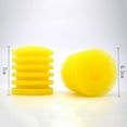 thumbnail image 6 of opvise Filter Sponge Thicker Strong Adsorption Force Universal Round Yellow Aquarium Filter Foam B, 6 of 8