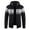 Black, variant on Herrnalise Men's Fashion Autumn And Winter Stand Collar Sweater Casual Fleece Jacket Dark Gray