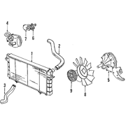 LAND ROVER DEFENDER engine coolant thermostat