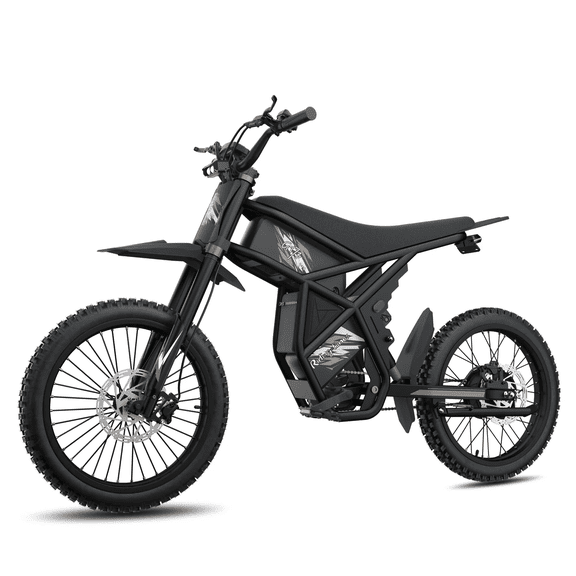 Riding’times GT73 Pro Electric Bike,3000W Dual Motor,338NM electric motorcycle for adult,60V 36Ah Battery 25"×3" Tires Hydraulic Brakes UL2849