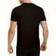 thumbnail image 5 of Men's Black Casual Crew Neck Short Sleeve T-Shirt 1 Pack, 5 of 5
