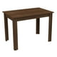 thumbnail image 1 of Mesa de Comedor Madesa Rectangular Tapa de Madera 5258B - Marrón, 1 of 4