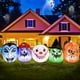 thumbnail image 2 of Payaso pirata pirata inflable de Halloween, LED, de DomKom, 2,4 m, 2 of 7