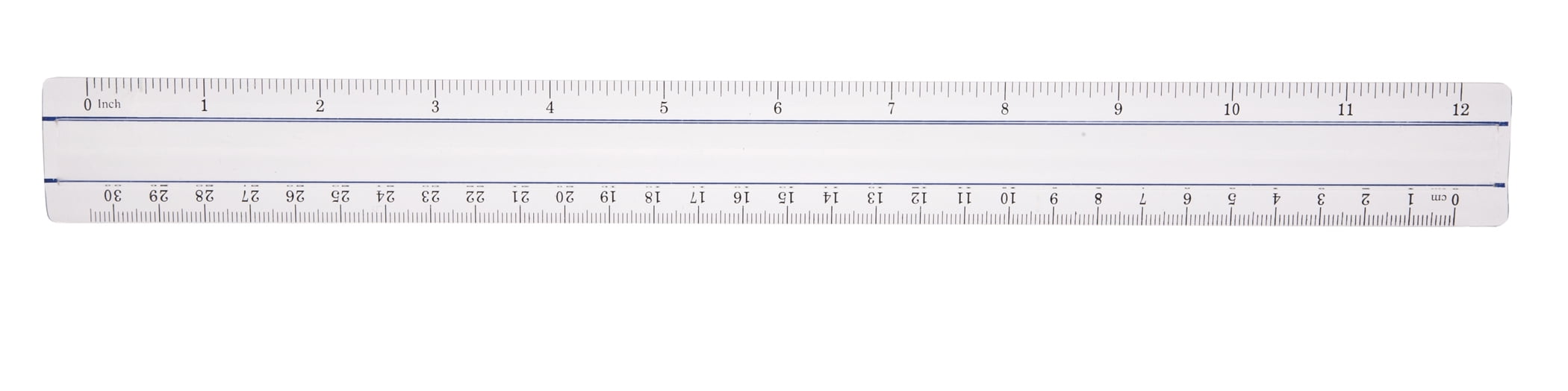 1 Inch Wide Westcott 12 Inch Magnifying Ruler Clear 