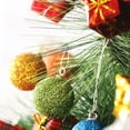 thumbnail image 6 of Small Christmas Balls Christmas Tree Decoration Ornaments Shatterproof Hanging Balls for Birthday Halloween Holiday Wedding Decorations Set of 12pcs, 6 of 9