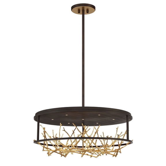 Eurofase Lighting - Aerie - 42W 7 LED Round Chandelier in Transitional Style -