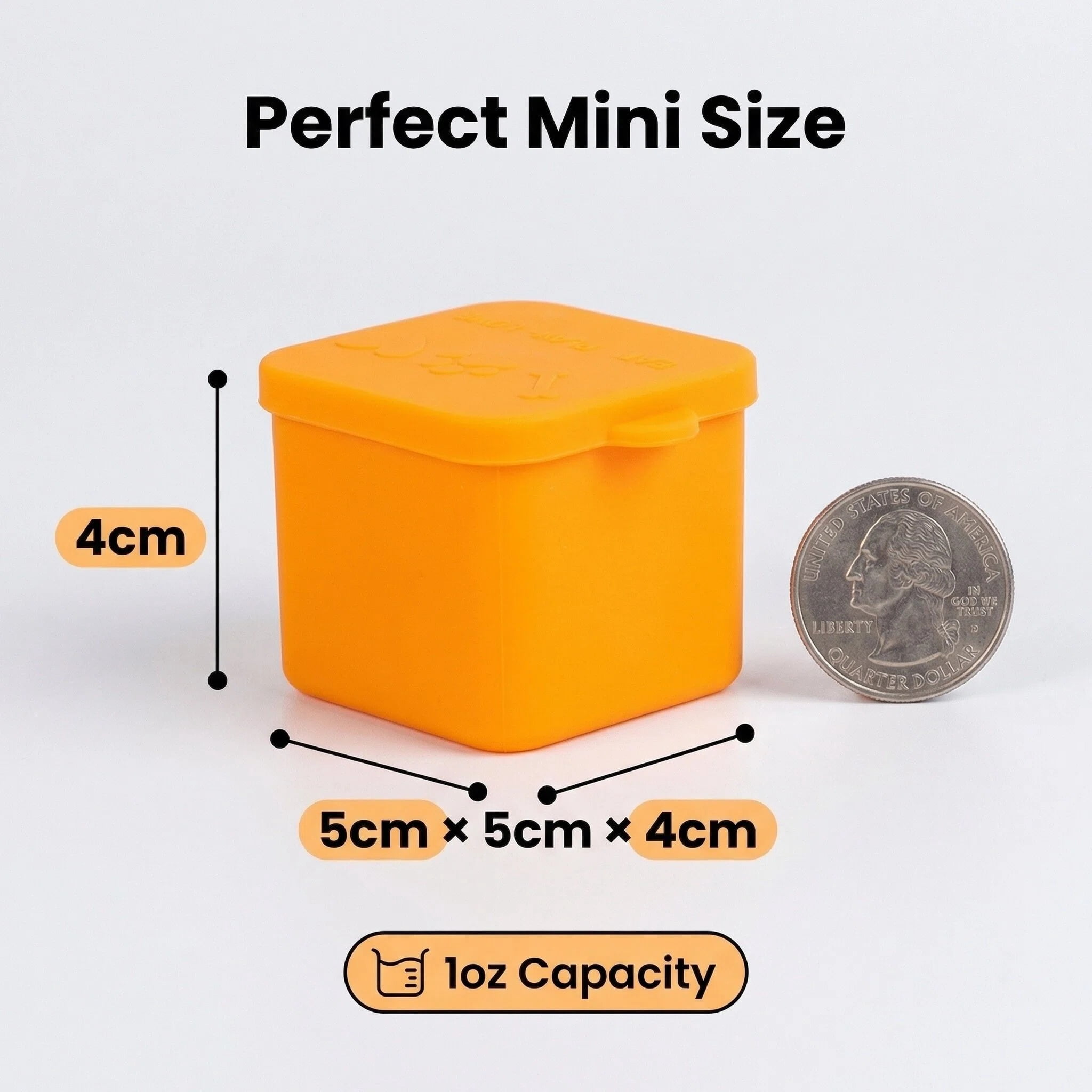 MEYYOI Silicone Small Snack Stackable Leak-Proof BPA Free Bento Boxes 3 Count