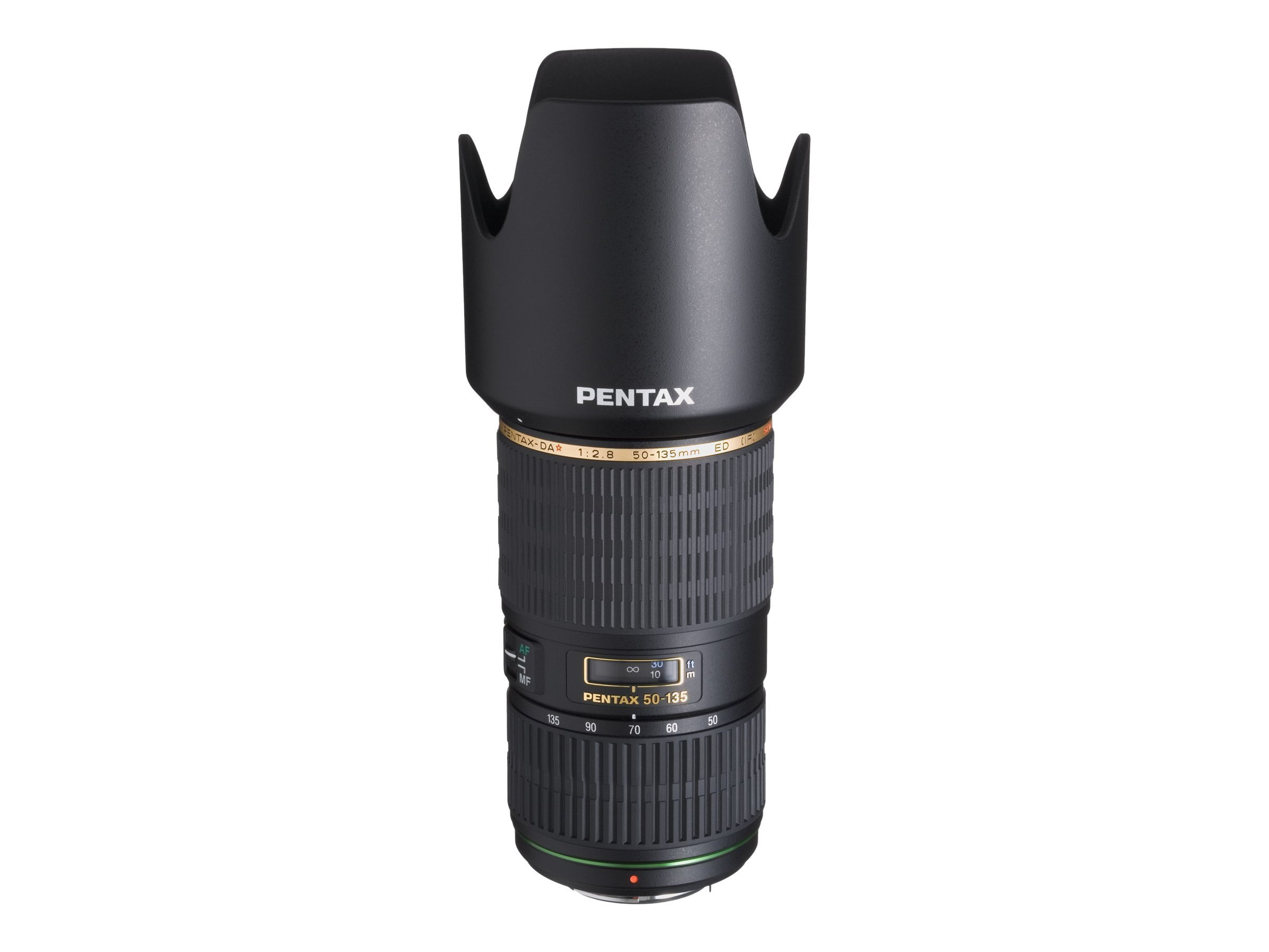 Pentax Smc Da Telephoto Zoom Lens 50 Mm 135 Mm F 2 8 Ed Al If Sdm Pentax Kaf2 For Pentax K 30 Walmart Com Walmart Com