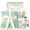 Green, variant on ZUVYRO Self Care Gifts for women, Birthday Gifts Get Well Soon Set W/Luxury Blanket for Women Care Package, Mothers Day Spa Sympathy Gift Baskets for Mom Her Wife Friend Grandma