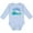 AE-Light Blue, variant on Happy Dinosaur Future Big Brother Boys Long Sleeve Baby Bodysuit