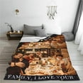thumbnail image 3 of Custom Blanket with Text Photos,Personalized Customized Picture Blankets for Grandpa Grandma Christmas Mother Father Day Birthday Gifts 9 Photos Collage 4 Sizes, 3 of 6