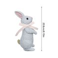 thumbnail image 2 of Binwennn 7 Garden Dog Statue Vine Effect Resin Rabbit Easter Decoration Table Rabbit Easter Decoration Spring Rabbit Decoration Statues Family Farmhouse Statues, 2 of 6