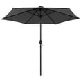 thumbnail image 6 of vidaXL Parasol with LED Lights and Aluminum Pole 106.3" Anthracite 7354, 6 of 7
