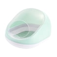 thumbnail image 1 of Baño de arena para hámster, recipiente para baño de arena, cuenco para baño de animales pequeños, casa para hámster, hábitat transparente para erizos verde y, 1 of 7