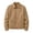Khaki, variant on Hulanddfd Men's Faux Suede Jacket Turn Down Collar Button Down Casual Trucker Coat Fall Winter Outerwear