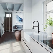VIGO Industries VG02001MB 1 Handle Pull-Down Spray Kitchen Faucet Matte Black