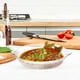thumbnail image 2 of 8 Inch Glass Pie Plate Pie Baking Dishes Transparent Microwave Oven Plate for Household Kitchen, 2 of 4