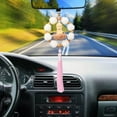 thumbnail image 6 of Nishiyuenyi Car Mirror Pendant Generic Buddha Delicate Car Interior Decoration for Pink Tassel, 6 of 9