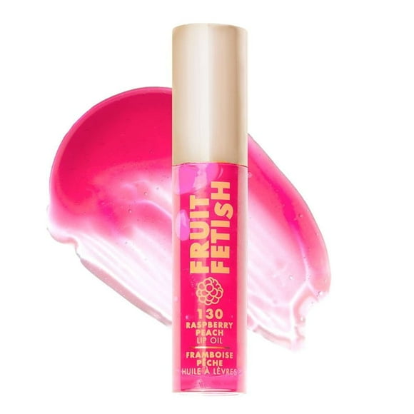 Aceite para labios Milani fruit fetish labios raspberry peach 4 ml