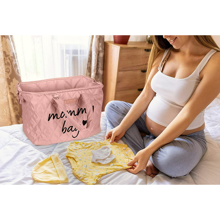 PeraBella Mommy Bag for Hospital Labor and Delivery, Diaper Bag