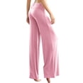 thumbnail image 1 of Pantalones de yoga de cintura alta, elásticos, transpirables, pantalones de fitness, pantalones deportivos de yoga adelgazantes rectos, pantalones de baile cuadrado para mujer, 1 of 3